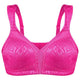 Full Coverage Non Padded Comfort Strap Minimizer Wire-Free Bra