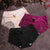 Women Ice Silk Panties Seamless Briefs Set Sexy Lace Underwear Low Waist Patchwork Lingerie Underpants 3pcs/lot #F