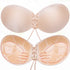 Silicone Bra Invisible Push Up Stick On Self Adhesive Front Lacing Backless