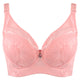 Women Big Size Lace Bra Thin Mesh Push Up Full Coverage Vest Bras