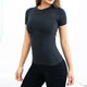 Short Sleeve Fitness Gym Top Active Workout T-shirt