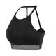 Open Back Sports Bra High Impact Full Cup Padded Gym Sports Yoga Bra