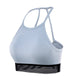 Open Back Sports Bra High Impact Full Cup Padded Gym Sports Yoga Bra