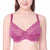 Underwired Full Coverage No Padding Floral Lace Plus Size Bra