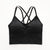 Women Sports Bra Crisscross Strappy Padded Wirefree