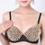 Sexy Party Silver Studded Patchwork Bras