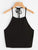 Tie Back Solid Halter Top