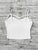 Crisscross Strappy Crop Cami Top