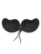 Seamless Lace Up Push Up Self Adhesive Bra