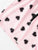 Letter Print Top & Drawstring Waist Shorts PJ Set