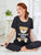 Bear & Dot Print Pajama Set