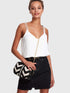 Solid Criss-cross Double Strappy Top