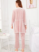 7Pcs Velvet Cami Pajama Set With Robe