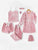 7Pcs Velvet Cami Pajama Set With Robe