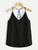 Criss Cross Solid Cami Top