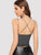Crisscross Back Glitter Strappy Top