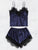 Lace Trim Cami Top With Shorts