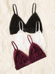 Floral Lace Bra Set 3pack