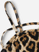 Strappy Cross Leopard Crop Cami Top