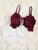 Floral Lace Bralette Set 2pack