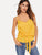 Neon Lime Knotted Front Cami Top