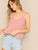 Double Strappy Flowy Solid Top
