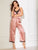 Floral Lace Satin Cami PJ Set