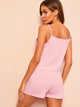Ribbed Cami Pajama Set