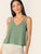 Double Strappy Flowy Solid Top
