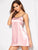 Striped Satin Cami Dress