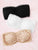 Ruched Floral Lace Bandeau Bra Set 3pack