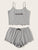 Letter Print Cami Pajama Set