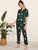 Polka Dot Satin Pajama Set