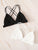 Crisscross Back Bra Set 2pack