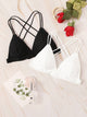 Crisscross Back Bra Set 2pack