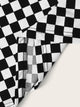 Plus Checked Crop Top With Double Strappy