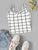 Plus Strappy Yoke Grid Cami Top