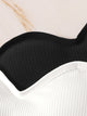 Rib-knit Bandeau Bra Set 3pack