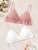 Ribbed Seam Bra Set 2pack