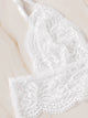 Eyelash Lace Satin Lingerie Set 3pack