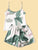 Tropical Print Cami Pajama Set