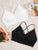 Crisscross Lace Trim Bra Set 2pack