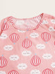 Hot Air Balloon Print Pajama Set