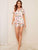 Flamingo & Tropical Print Pajama Set