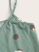 Rabbit Print Polka Dot Cami PJ Set With Eye Mask