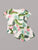 Tropical Print Pajama Set