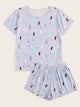 Cactus Print Pajama Set