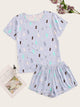 Cactus Print Pajama Set