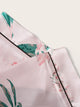 7pcs Floral Print Satin Pajama Set