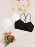 Crisscross Back Bra Set 2pack